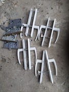 4 wkladki do drzwi + 4 komplety klamek. Nowe ale nie są idealne. 