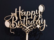 TOPPER NA TORT HAPPY BIRTHDAY