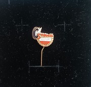 Wpinka motoryzacyjna OPONY STOMIL POZNAŃ 1928 PRL Piękna