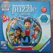 Psi patrol.  Puzzle 3D