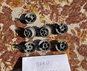 Komplet kółek Kosza zmywarka Beko