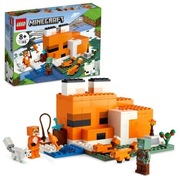 Lego minecraft Siedlisko Lisów 