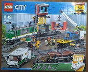 LEGO 60198 Pociąg towarowy - CITY - NOWY