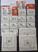 Znaczki polskie 1962 czyste i kasowane Poczta Polska