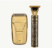 Maszynka golarka zestaw do strzyżenia i golenia brody zarostu 