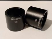 Adapter 23,2mm-30mm metal mikroskop okulary stereoskopowy stemi zeiss axio
