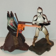 Star Wars-Geonosis Arena- Shaak Ti & Clone Trooper