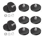 MAGNESY NEODYMOWE M4 POKRYTE GUMĄ 31x6mm do paneli na kable