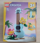 LEGO CREATOR 3w1 Tropikalne ukulele 31156 NOWY + GRATIS