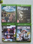 Zestaw gier Xbox One - Far Cry 5, Fallout 4, Battleborn, FIFA 21