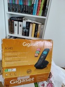 Stary stacjonarny telefon model Gigaset 540
