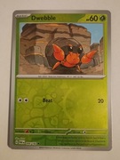 REVERSE HOLO Dwebble 006/182 Karta POKEMON TCG S&V Paradox Rift