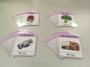 Literka "R", Głoska "R", nauka mowy, karty edukacyjne, 30 szt.