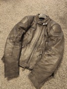 Kurtka motocyklowa skórzana damska 