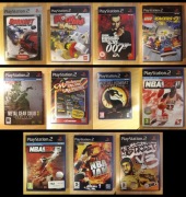 Zestaw 11 gier PS2 - LIKWIDACJA KOLEKCJI gry na PlayStation 2 - NAJTANIEJ