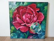 Obraz Olejny - Kwiaty - Martwa Natura 