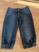 Spodenki rybaczki dżinsowe jeansowe dżins Deep