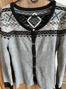 Kardigan Kristine Vikse rozmiar L 80% wełna jagnięca