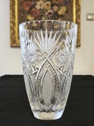 Wazon kryształowy flakon Vintage retro prl kryształy 