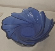 Szkło kryształ PRL Kolorowa Miseczka