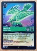Lorcana Diablo - Devoted Herald (foil version - świecąca)