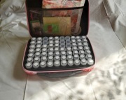 Kolorowa walizka do przechowywania diamencików plus dodatek