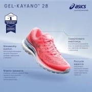 Asics Buty do biegania Gel-Kayano 28 1012B047 Różowy 42/8
