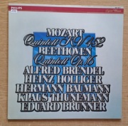 Mozart / Beethoven – Quintett Kv 452 / Quintett Op 16 - LP