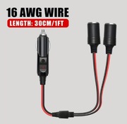 Rozdzielacz zapalniczki samochodowej adapter ładowarka samochód 12V