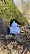 Mały smok na szydełku, maskotka handmade, 9 cm