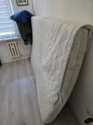 Materac piankowy 2-osobowy, używany, 140x200x14, stan bardzo dobry