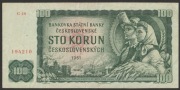 Czechosłowacja 100 koron 1961 - G46