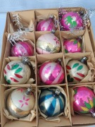 Bombki choinkowe prl C6