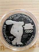 1 dolar USA Olimpiada Los Angeles srebro 0/900 1983
