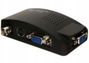 System przekazu sygnału AV Pawonik JL-C8012 konwerter BNC S-Video VGA