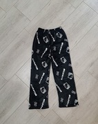 Hello Kitty polarowe mięciutkie wygodne spodnie czarne M