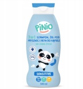 PINIO 3w1 Szampon Żel Płyn do kąpieli 500ml