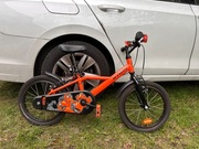 Rower dziecięcy 16 cali Btwin 500 robot.