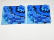 2 Oryginalne Płyty Konstrukcyjne LEGO 6195 Aquazone, Rzadkie!