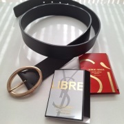 NOWY_skórzany_czarny_oryginalny_TOMMY HILFIGER_Oval Buckle_GRATIS