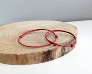 Bransoletka szczęścia mama i córka zestaw czerwona talizman amulet kabała