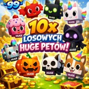 10 LOSOWYCH HUGE PETÓW PS99