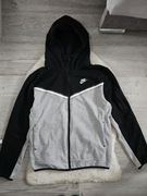 Bluza nike tech fleece rozmiar XL Czarna Szara Bluza nike Swoosh z kapturem