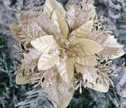 Sztuczne kwiaty na choinkę 15 szt.