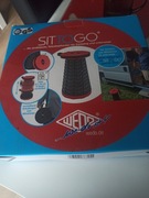 Sittogo orginalne czerwone krzesło składane 