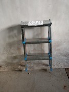 Drabina domowa schodki dwustronne HIGHER 2x3 S-1203