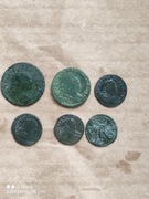 Solid Civitat Thorun 1761 rok Grosz Augusta 3 1754 rok 1755 r 1751 r 1753 r