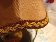 Stara lampka PRL drewno 100W