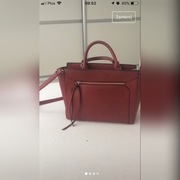 Bordowa torebka Stravidarius 