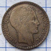Francja 20 franków 1929 20g Ag 680